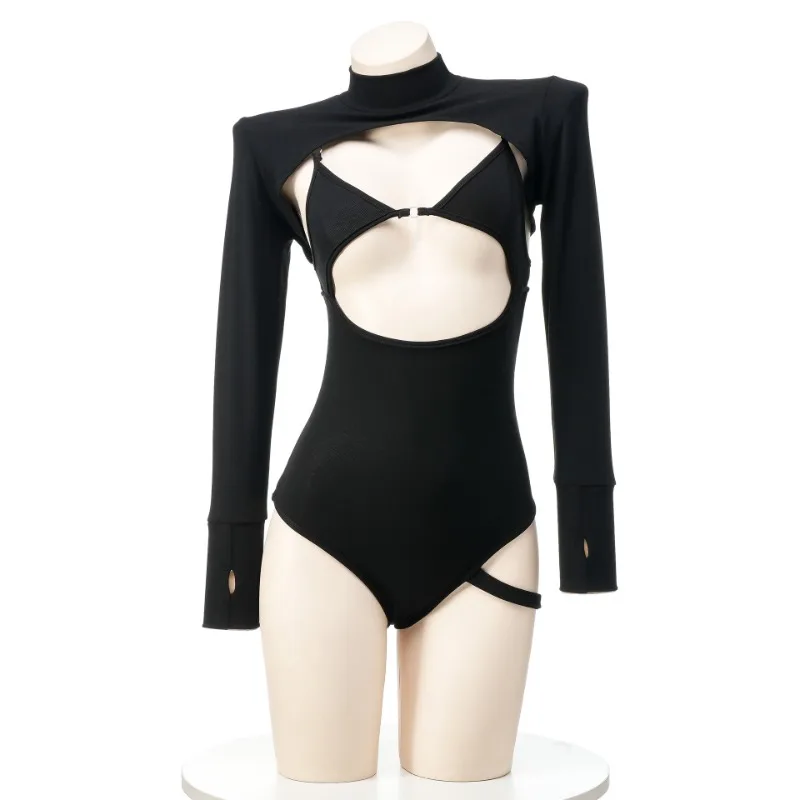 Sleeveless Jumpsuit - Body a Canotta Gotico Anime Scavato