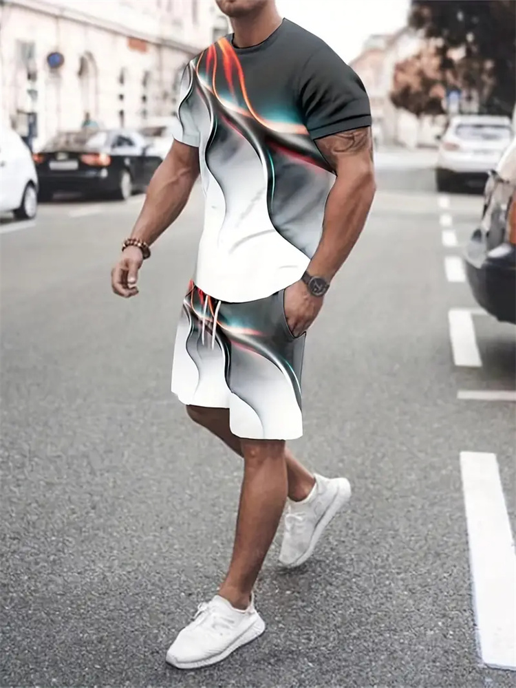 Women Fashion Images - Completo Sportivo Estivo Uomo Donna con