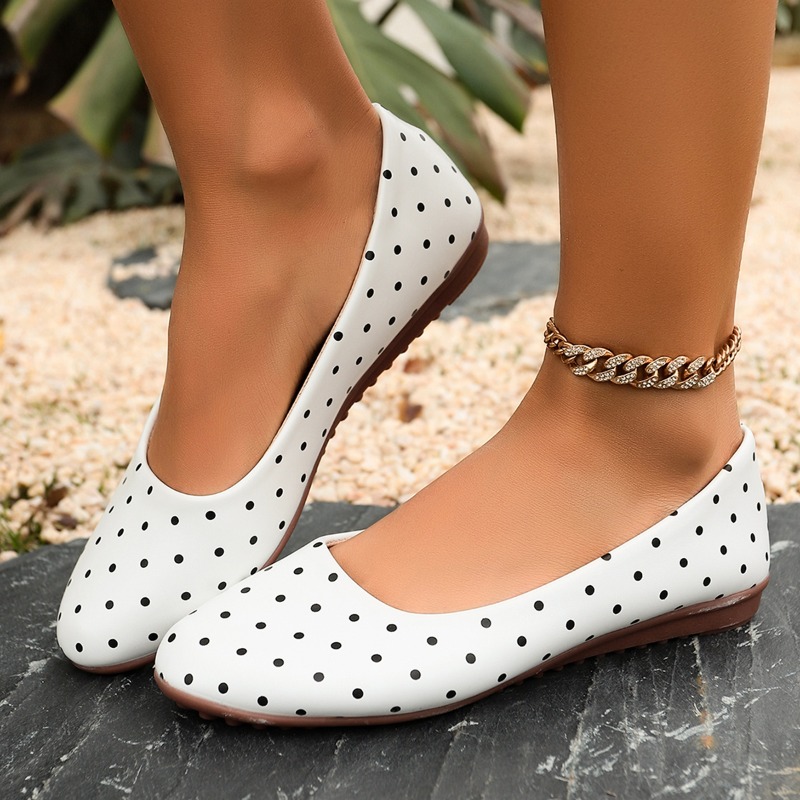 Women'S Fashion Walking Shoes - Scarpe Basse da Donna Bianche a