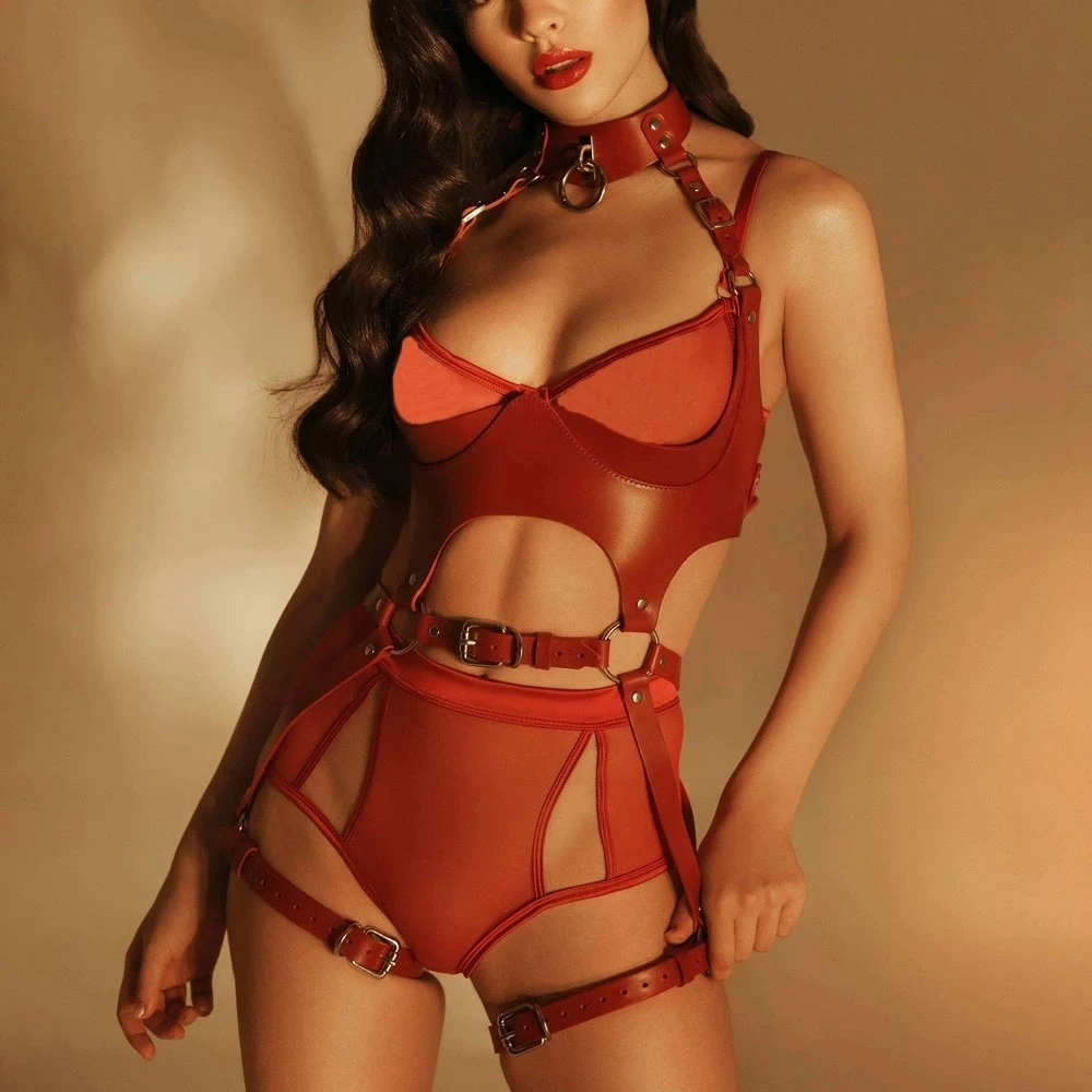 Women'S Fashion Harness - Set di Cinture e Bretelle in