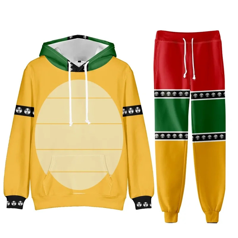 Women'S Fashion Hoodies - l2025l Nuovo Cosplay Super Brothers Bowser