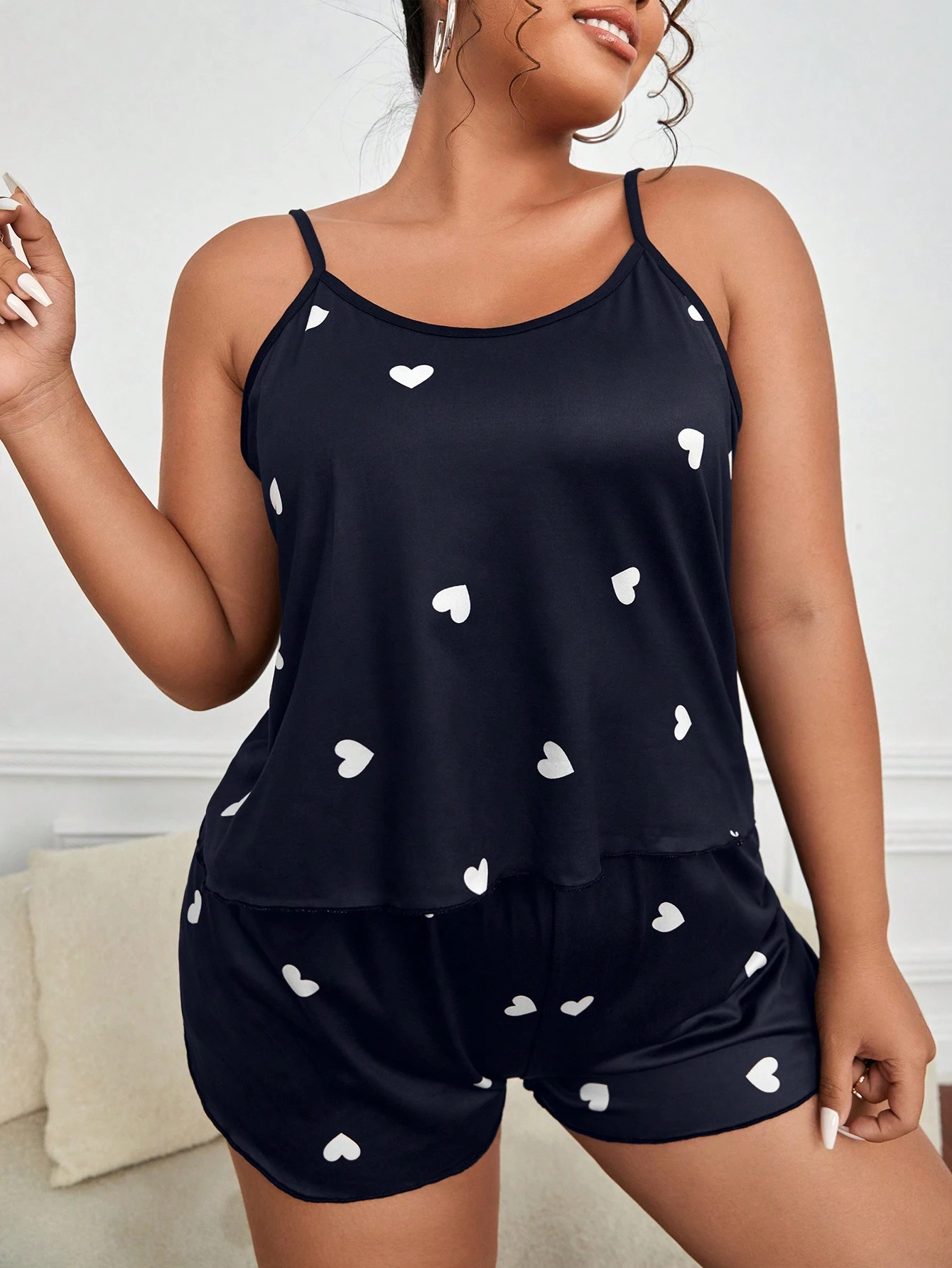 Women Fashion Images - Set pigiama da donna 2 pezzi,