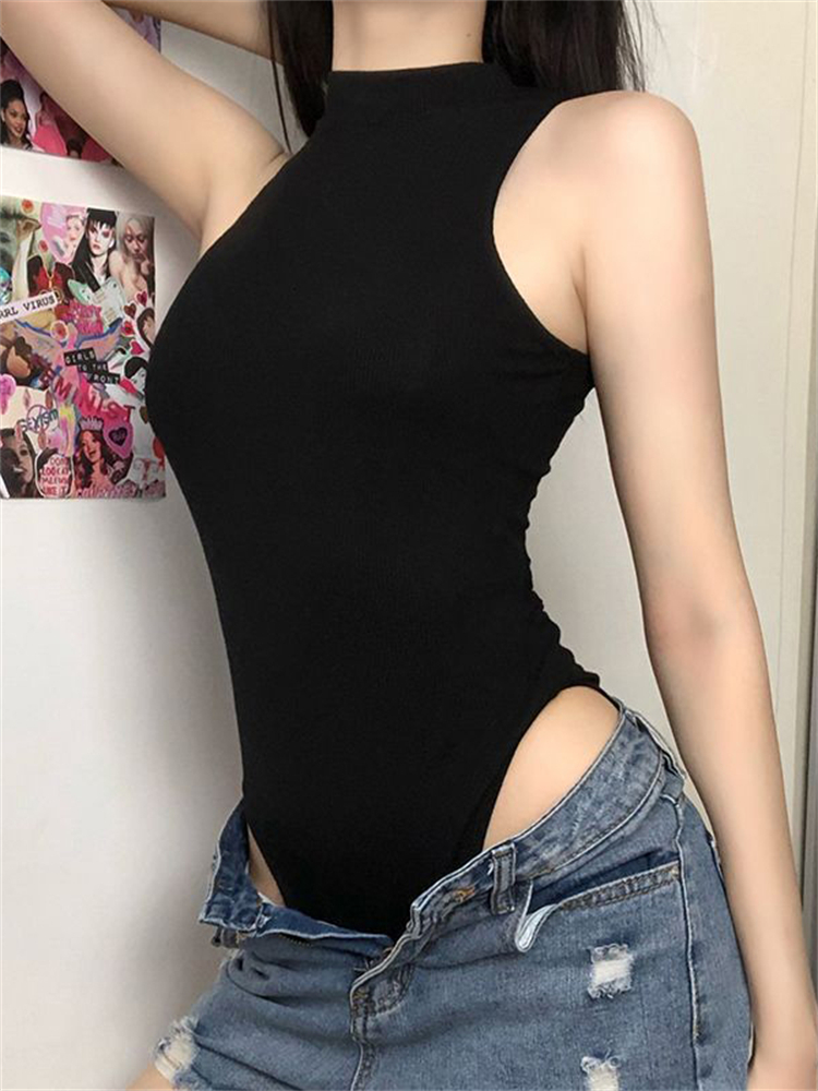 Harajuku Solid Tuta Donna Senz - Turtleneck Bodysuit recensione e prezzo