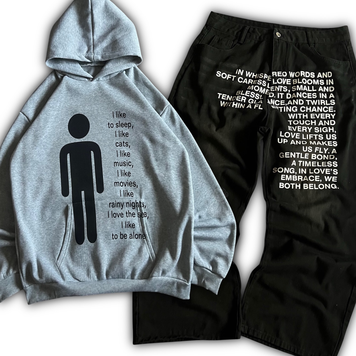 Jeans con Motivi Letterari Sti - Women'S Fashion Hoodies recensione e prezzo