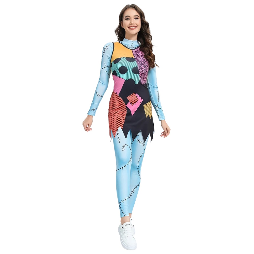 Costume da Cosplay di Sally pe - Sleeveless Jumpsuit recensione e prezzo