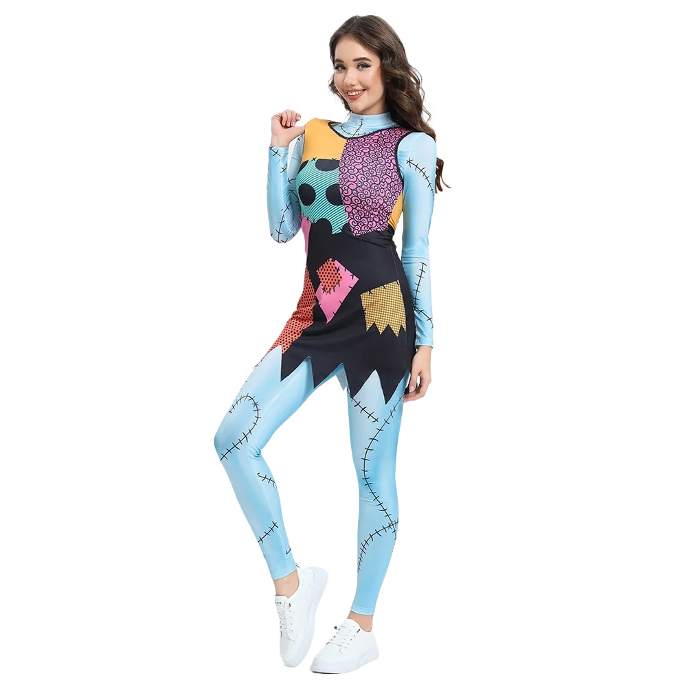 Costume da Cosplay di Sally pe - Sleeveless Jumpsuit recensione e prezzo
