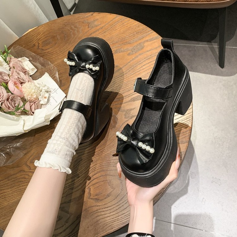 Scarpe Lolita 2026 Nere con Ta - Women'S Fashion Walking Shoes recensione e prezzo