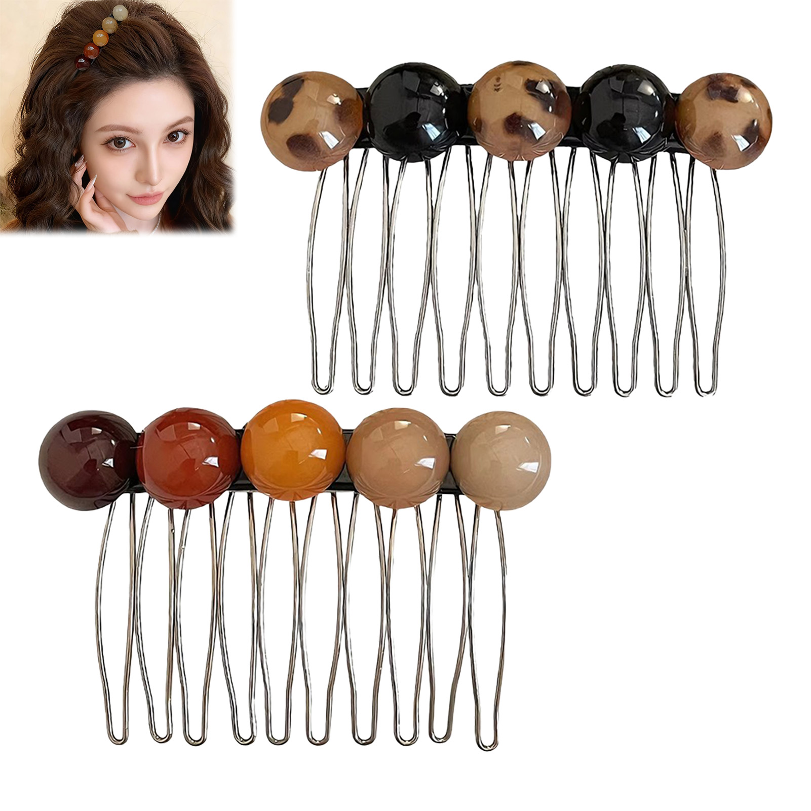 Fermagli per capelli con perli - Women Fashion Hair Style recensione e prezzo
