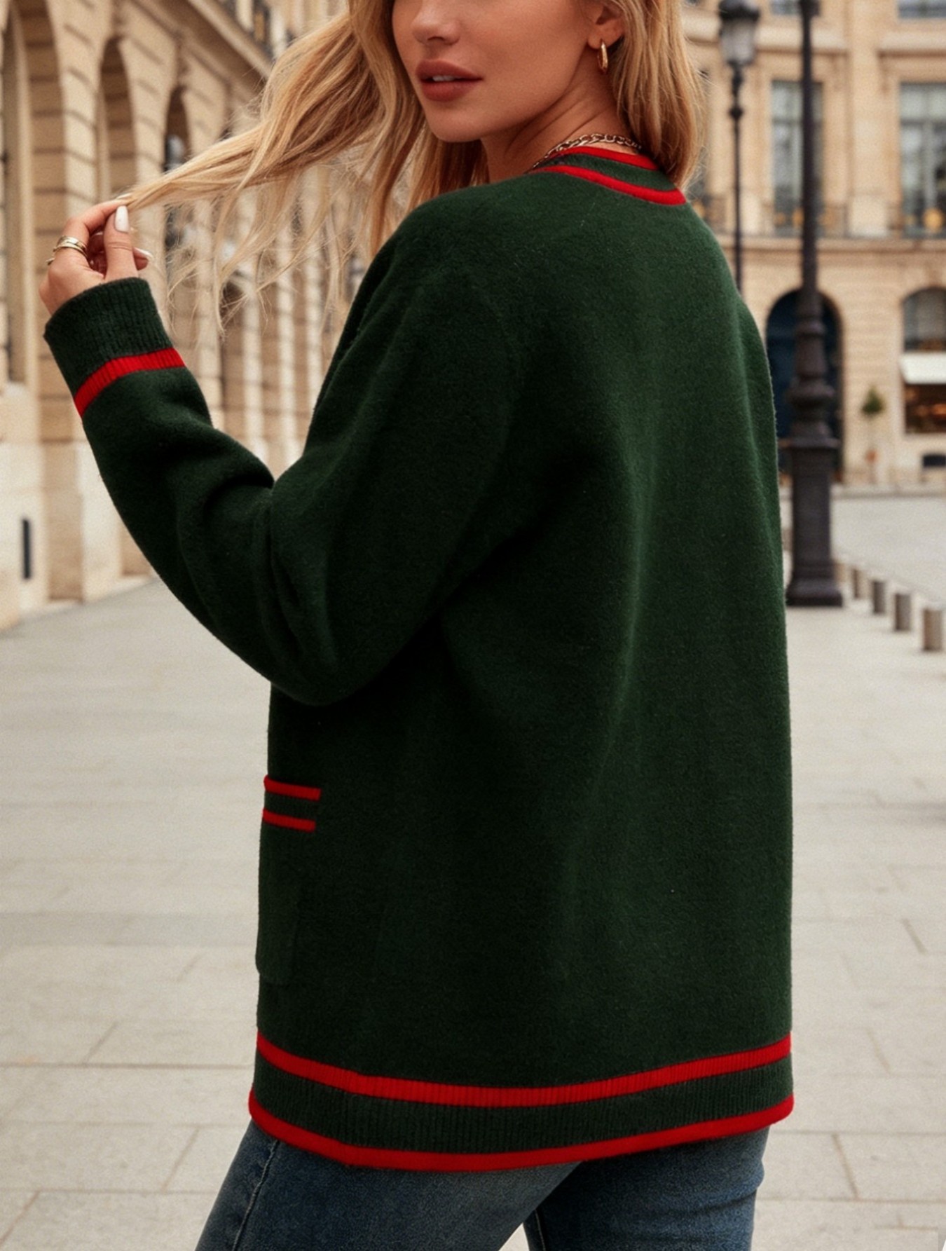 Cardigan aperto sul davanti da - Women'S Fashion Knitwear recensione e prezzo