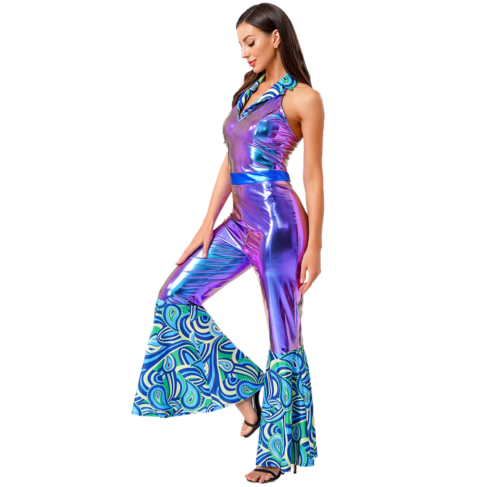 Tuta vintage da discoteca da d - Sleeveless Jumpsuit recensione e prezzo