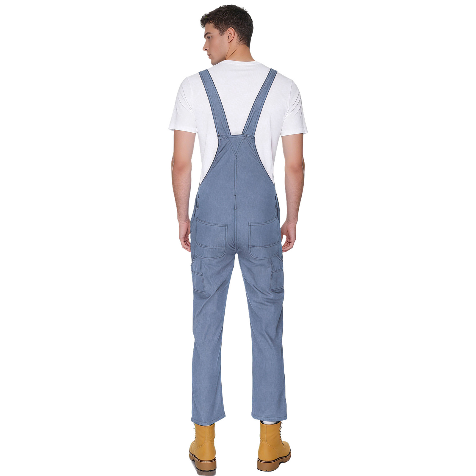 Tuta Casual da Uomo in Denim c - Sleeveless Jumpsuit recensione e prezzo