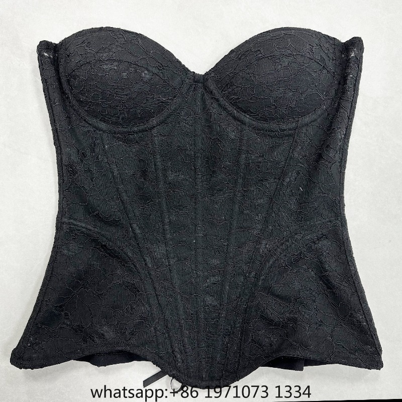 Corsetto in pizzo da donna, bu - Corset Top Boned recensione e prezzo